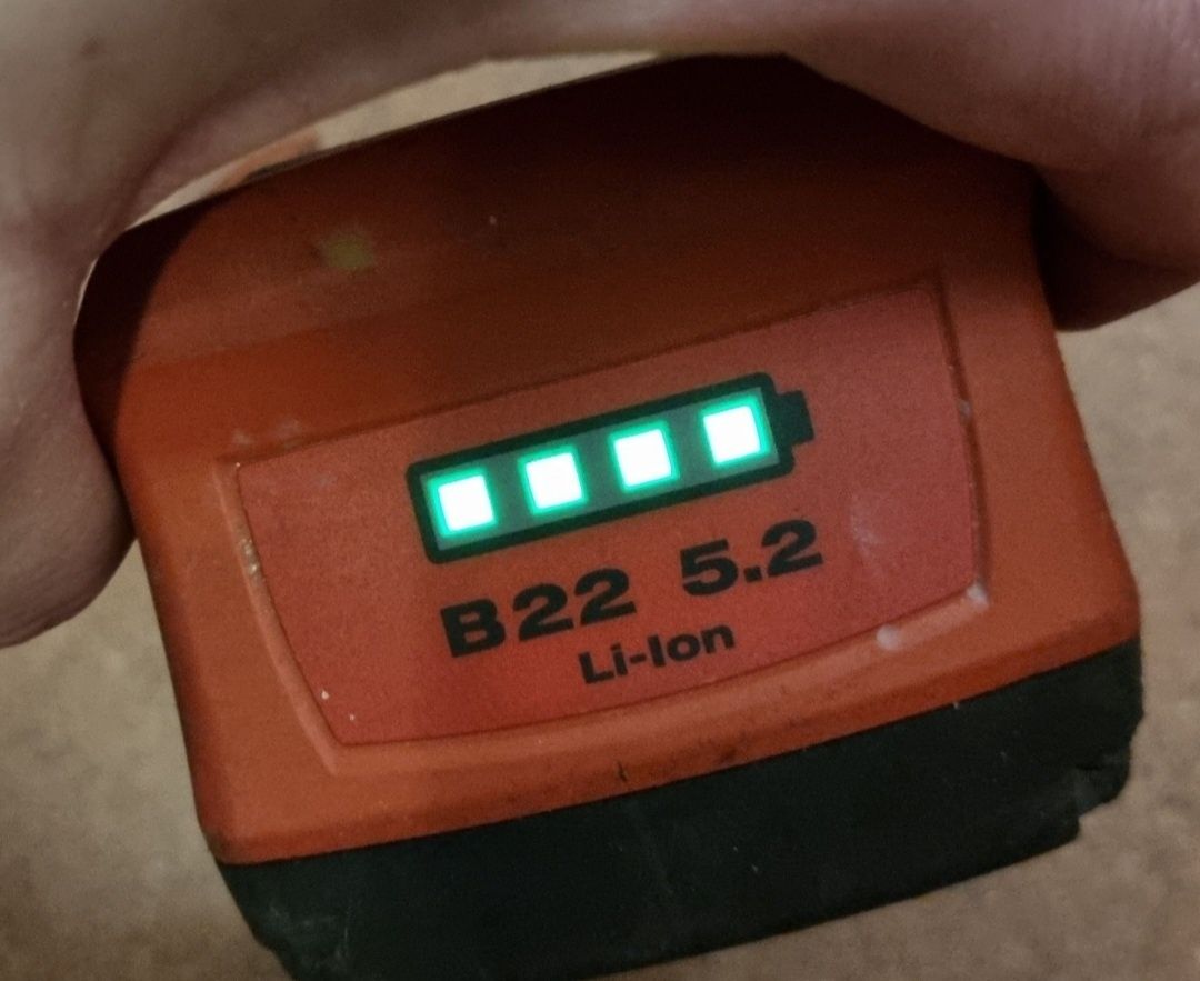 2x Akumulator Hilti B22