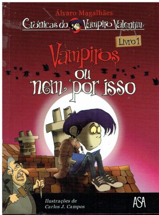 8352 Coleção: Crónicas do Vampiro Valentim de Álvaro Magalhães