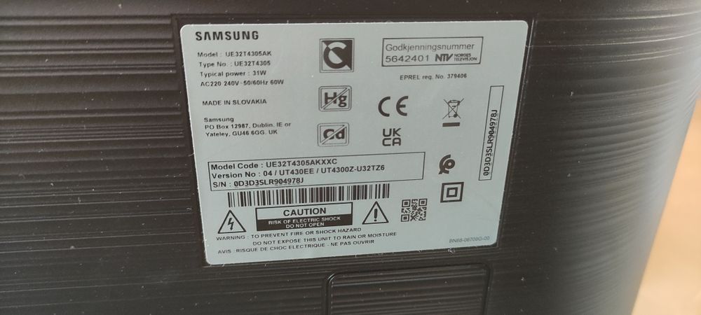 TV hd Samsung 32"