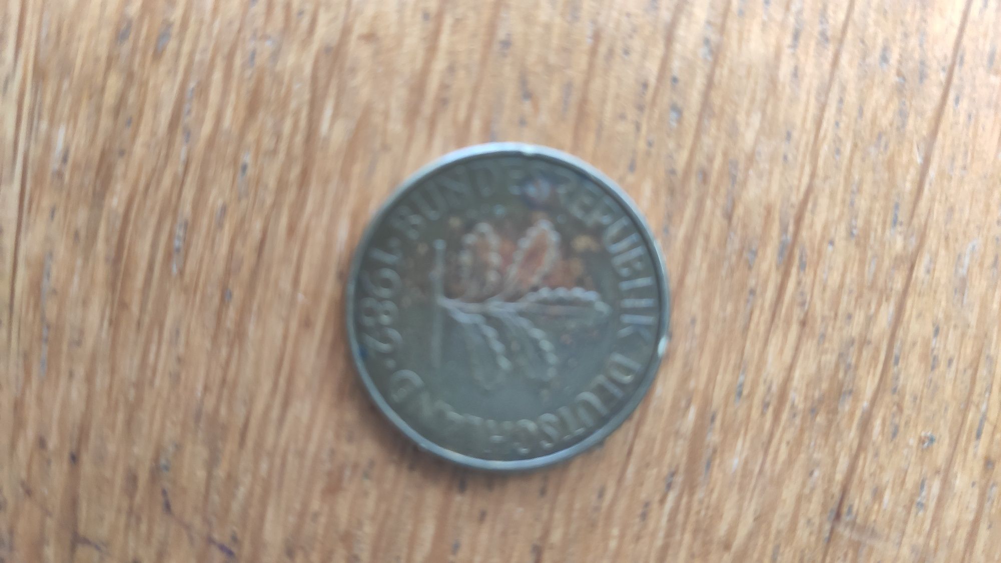 10 fenigów pfennig 1982 r.