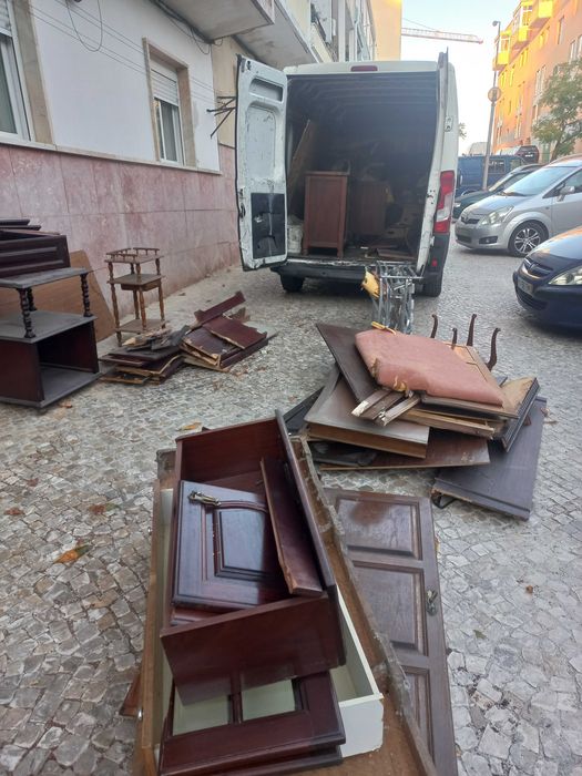 Recolha de Monos, recolha de móveis, sofás, lixo