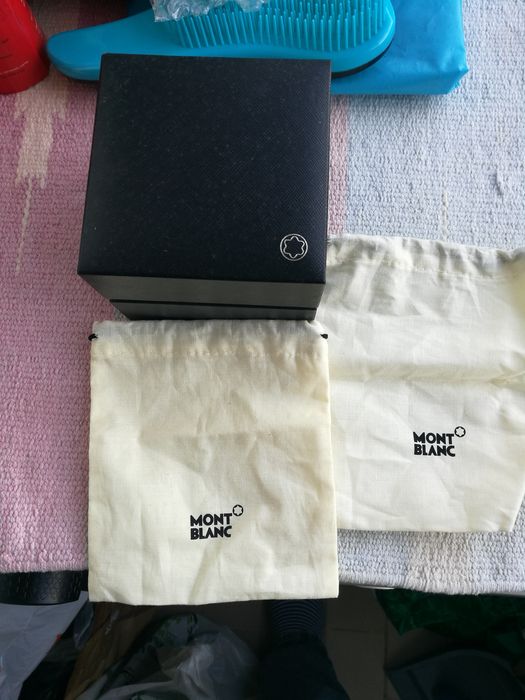 Caixa para relógios e sacos Mont blanc