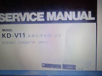 Instrukcja serwisowa magnetofonu deck JVC KD-V11
