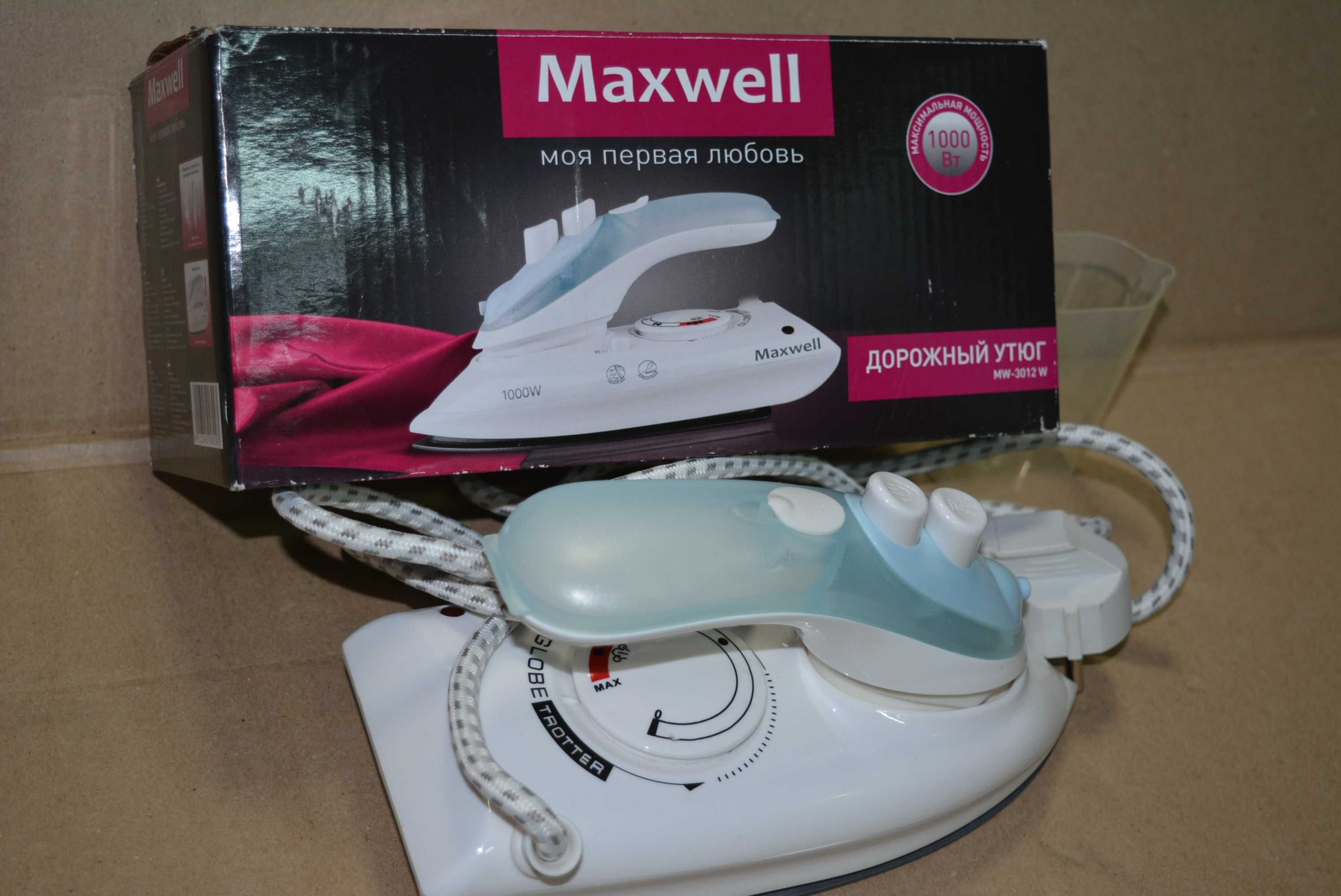 Дорожный утюг Maxwell MW-3012