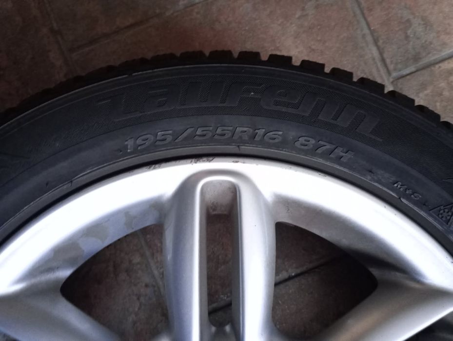Opony zimowe z felgami aluminiowymi Mini cooper 16"