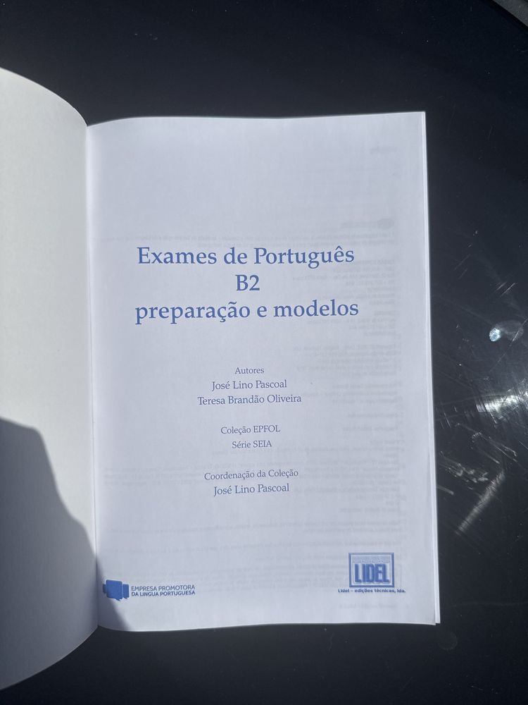 Exames de Português B2 – Preparação e Modelos (LIDEL)