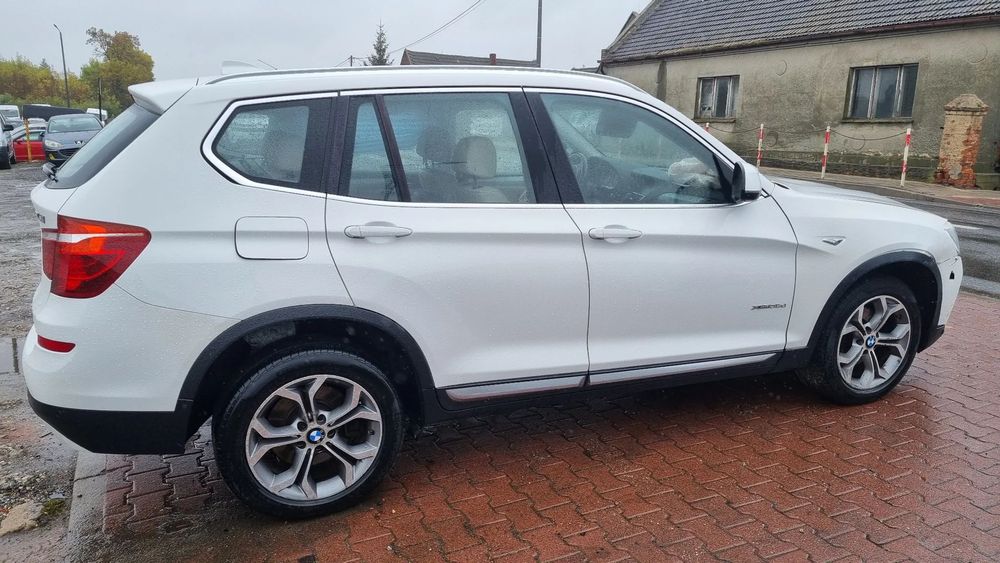BMW X3 3,0 Diesel 313 km Jasna Skórzana Tapicerka