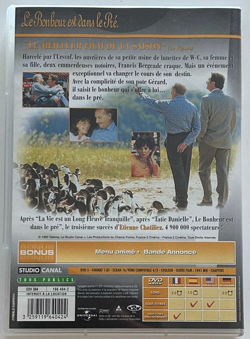 Le bonheur est dans le pré - Étienne Chatiliez - DVD