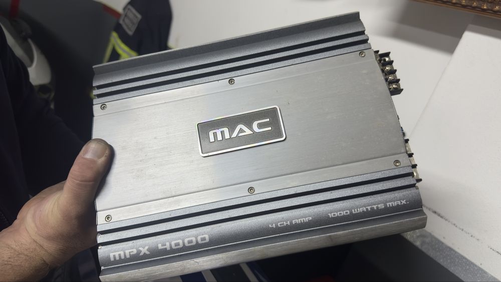 Mac audio sub+amplificador