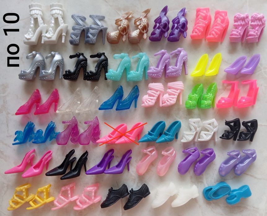 Взуття обувь сапоги для кукол барби