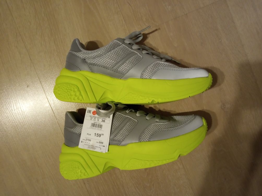 Sneakersy adidasy Cropp r.36 nowe z metką