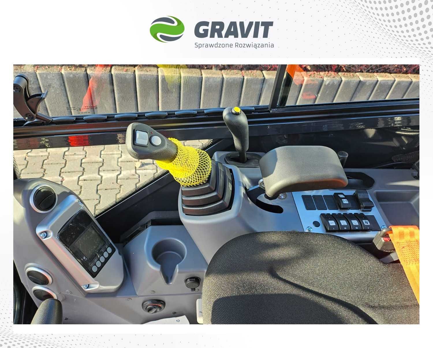 Minikoparka Yanmar SV19 (2 tony) od Autoryzowanego Dealera - GRAVIT
