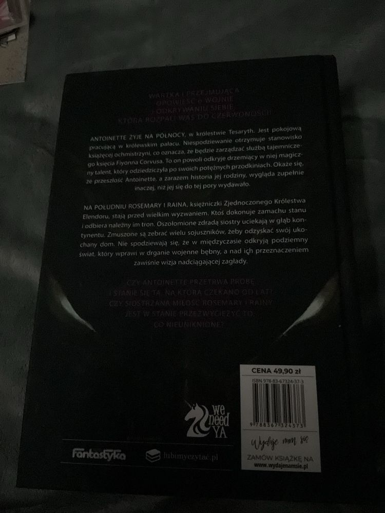 Ksiazka Legenda o popiolach i wrzasku Tom. 1