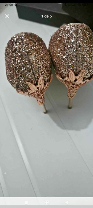 Sapatos ÚNICOS NO MUNDO,feitos por encomenda,em Itália,.