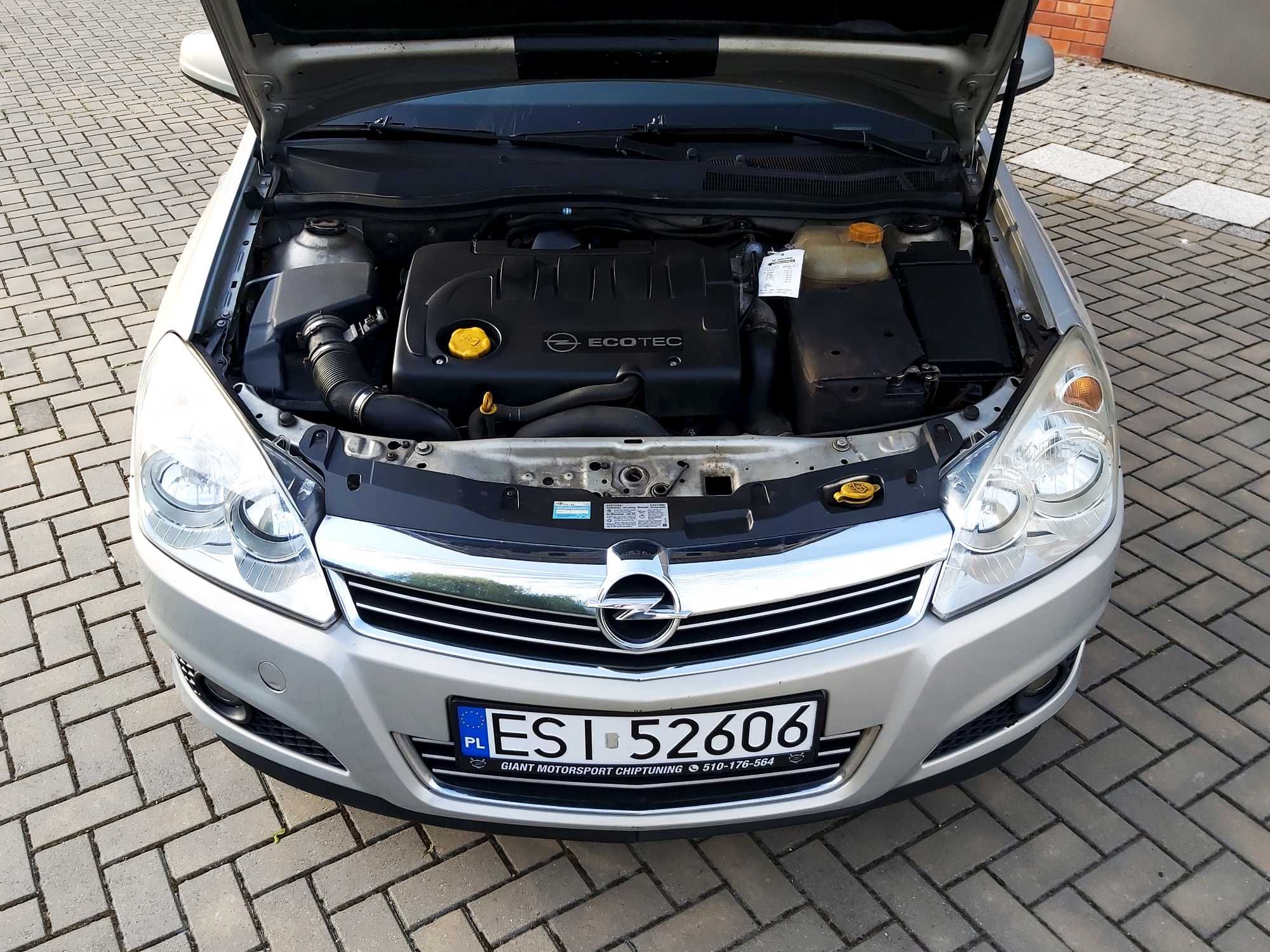 Opel Astra H 1.9d 120km 2008r, 262TYS/KM
