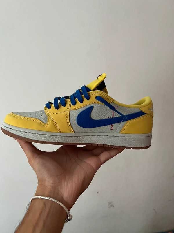 Travis Scott x Jordan Air Jordan 1 Low OG Canary Yellow R.44