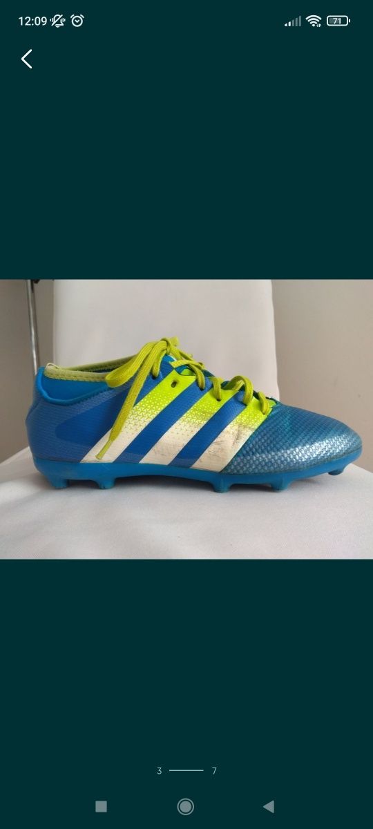 Korki Adidas że skarpetą chłopięce lanki buty do grę w nogę piłkę 38