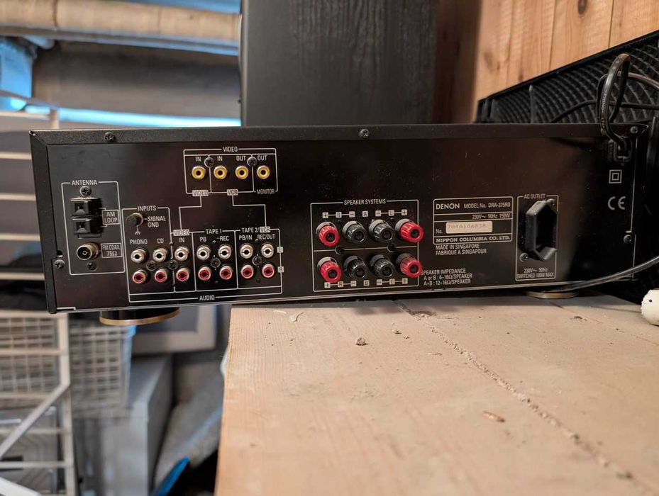 Денон Denon DRA 375 Приймач HiFi Стерео AM/FM Тюнер ресивер підсилювач
