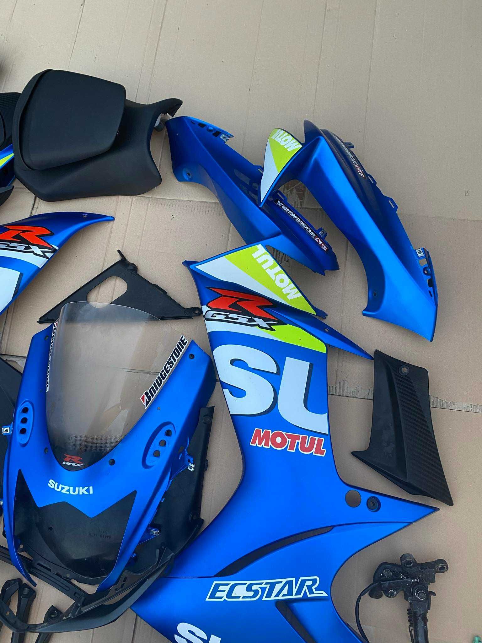 GSXR 600 750 l1 l2 l3 l4 l5 l6 MOTOGP owiewki bok lampa set lusterko