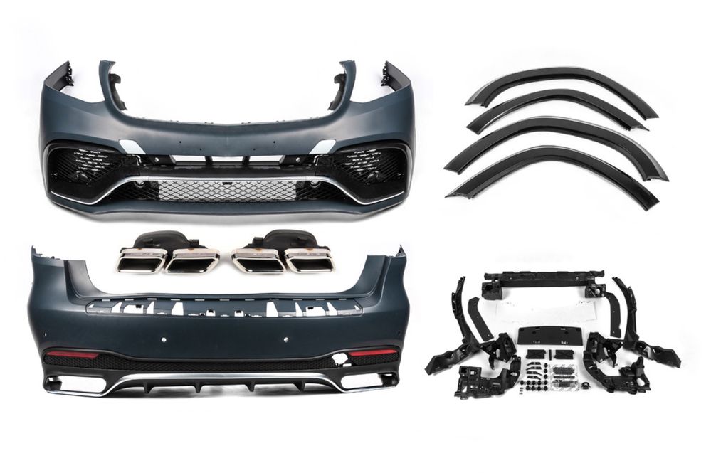 Обвес бампер расширители BODY KIT Мерседес GLS 63 AMG X166