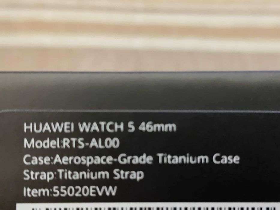 Huawei Watch 5 Titanium