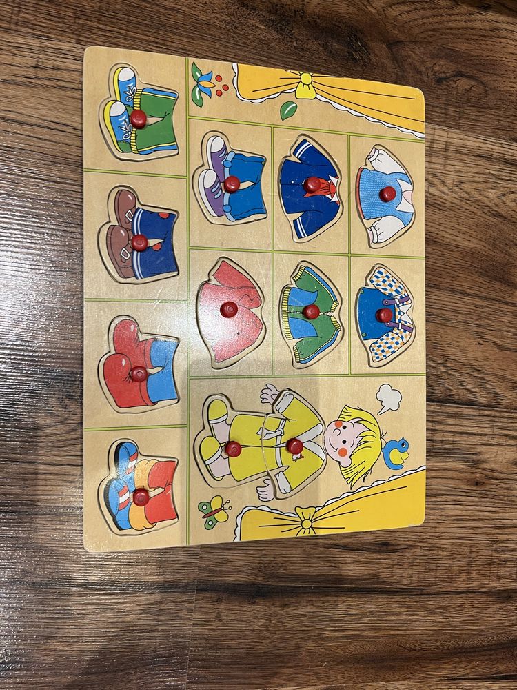 Sorter ukladanka drewniana puzzle