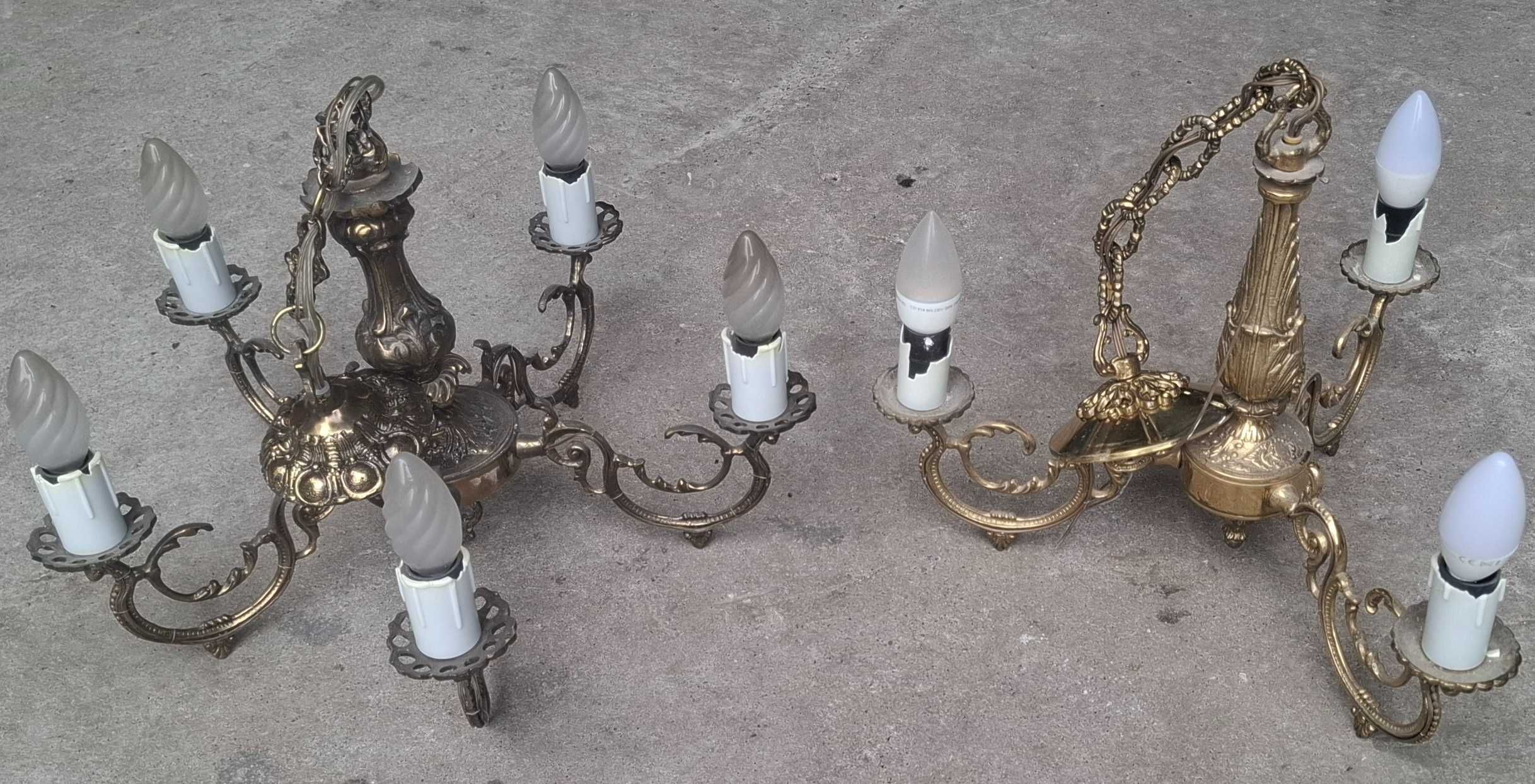 lampy mosięzne wiszące