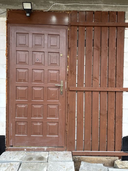 Drzwi budowlane tymczasowe + poszerzenie