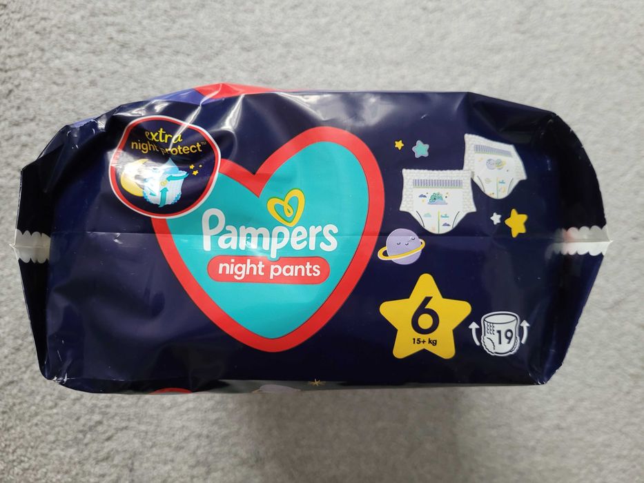 Pieluszki PAMPERS Night Pants, rozmiar 6 (15 + kg)