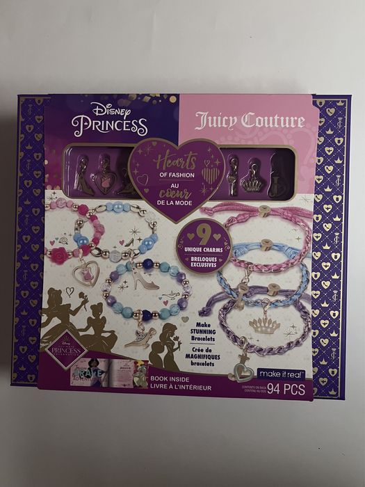Набор для создания шарм-браслетов Принцессы Disney&Juicy Couture