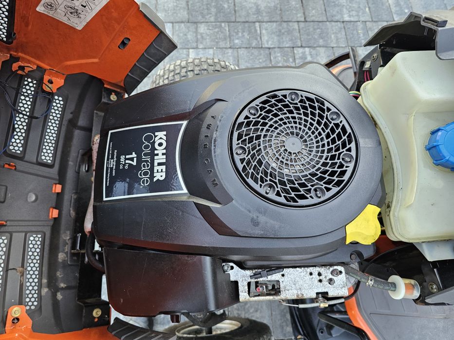 Traktorek kosiarka husqvarna 17KM pompa, hydro, gwarancja!!