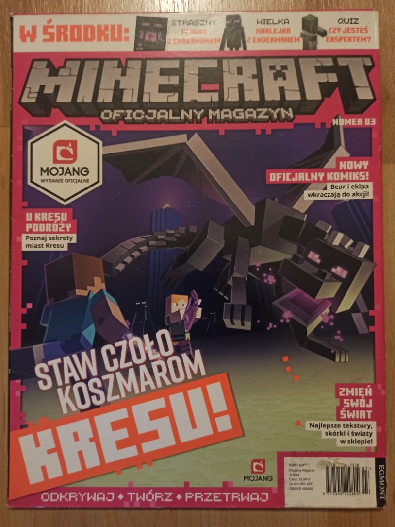 Minecraft: Oficjalny Magazyn. NUMER 3/2018