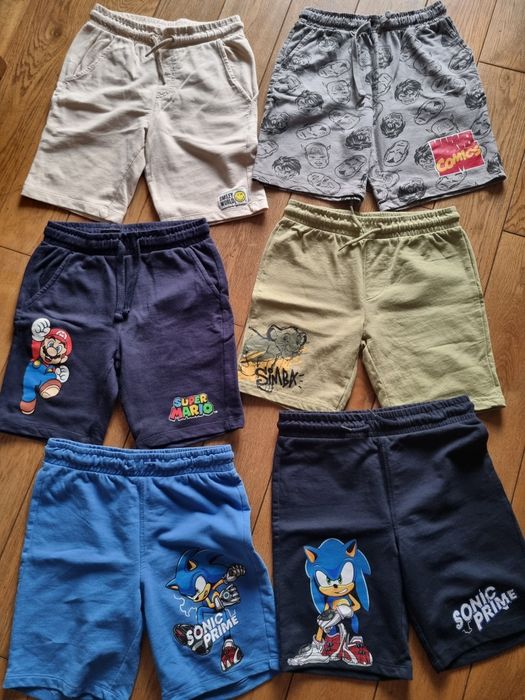 Spodenki dresowe chłopięce 134 cm