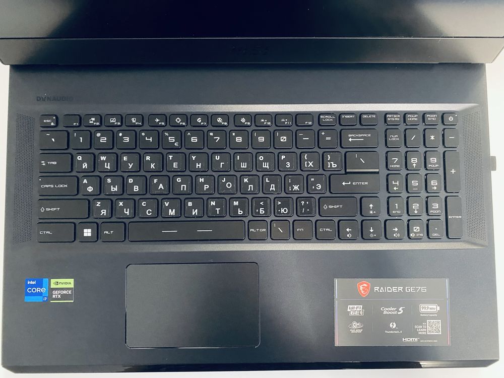 MSI Raider76 12UE iгровий (1 Tb)