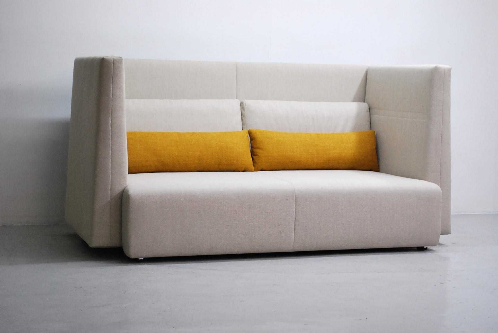 SAT nowa sofa funkcja spania łóżko. kanapa kanapa sofa tkanina beżowa