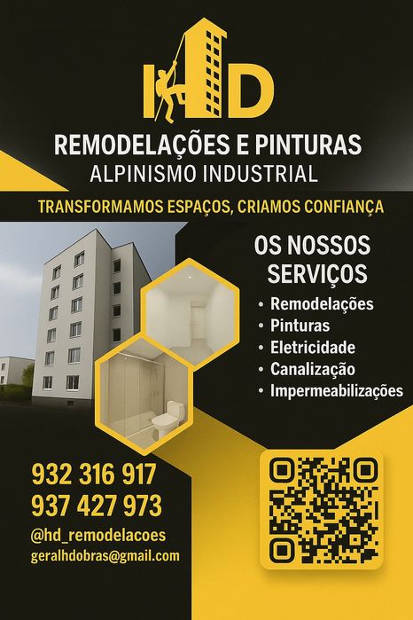 Remodelações e pinturas
