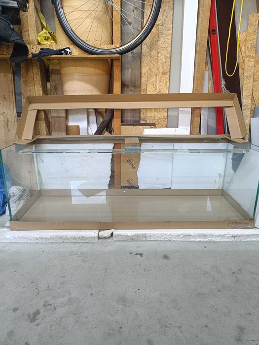 akwarium 150x50x50. Front Optiwhite.