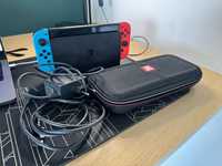 Nintendo Switch OLED bardzo dobry stan gratisy