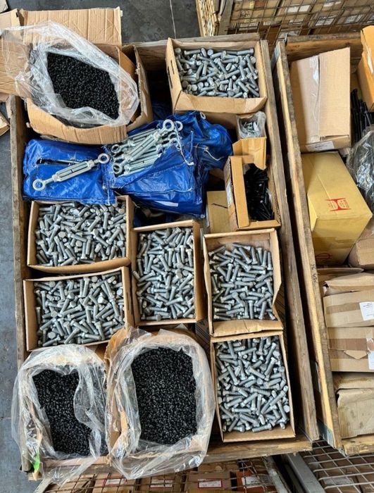 Śruby, nakrętki podkładki duży pakiet