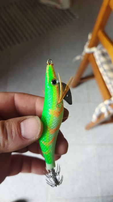 Toneira para pesca do choco e lula
