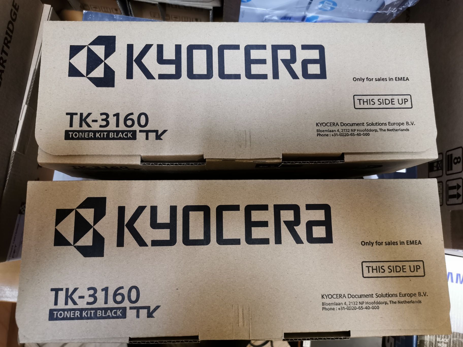 Оригінальні Kyocera TK-3160 тонер-картриджі Нові
