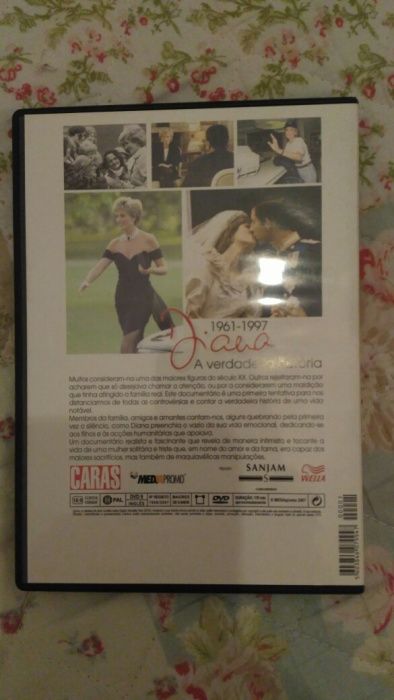 DVD "DIANA - A verdadeira história"