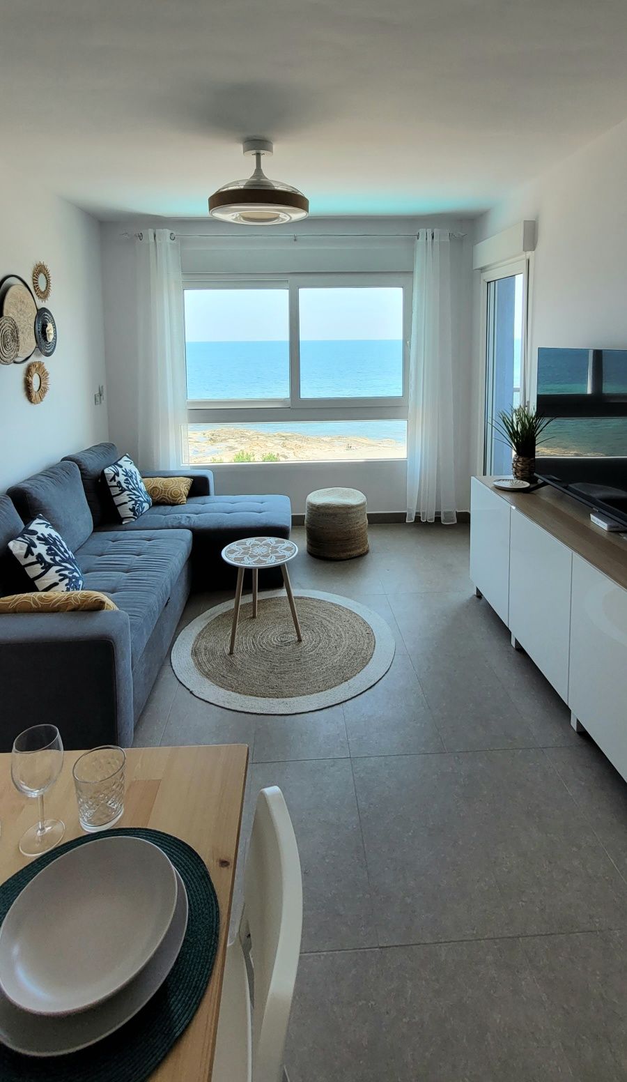 Hiszpania-La Manga Apartament pierwsza linia brzegową, widok na morze