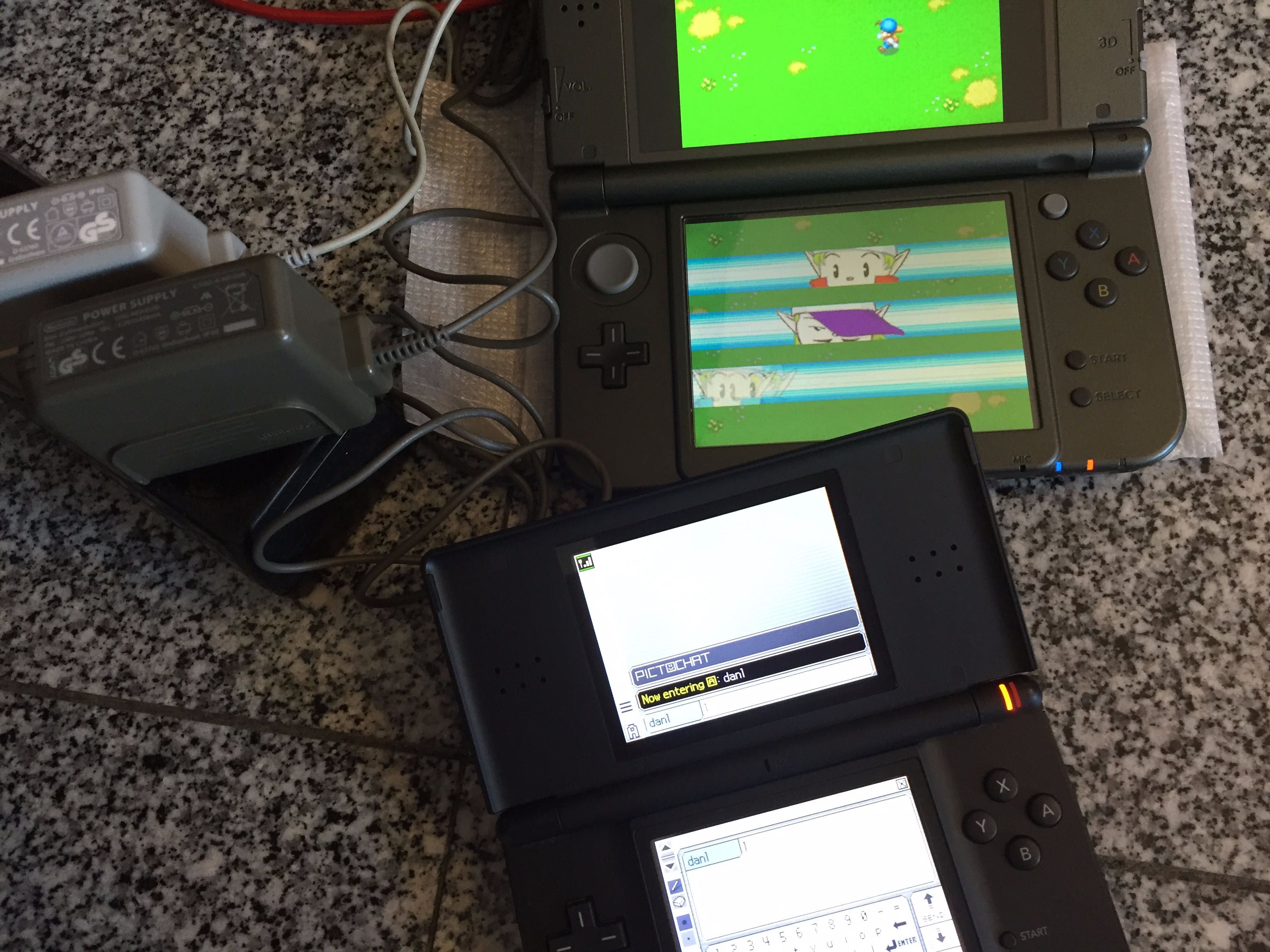 DS Lite  carregador DS 3DS XL 2DS Nintendo transformador cabo