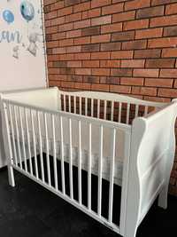 Łóżeczko niemowlęce Noble Cot 120×60 z Materacem