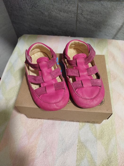 Kapcie Barefoot Obex różowe rozm. 25