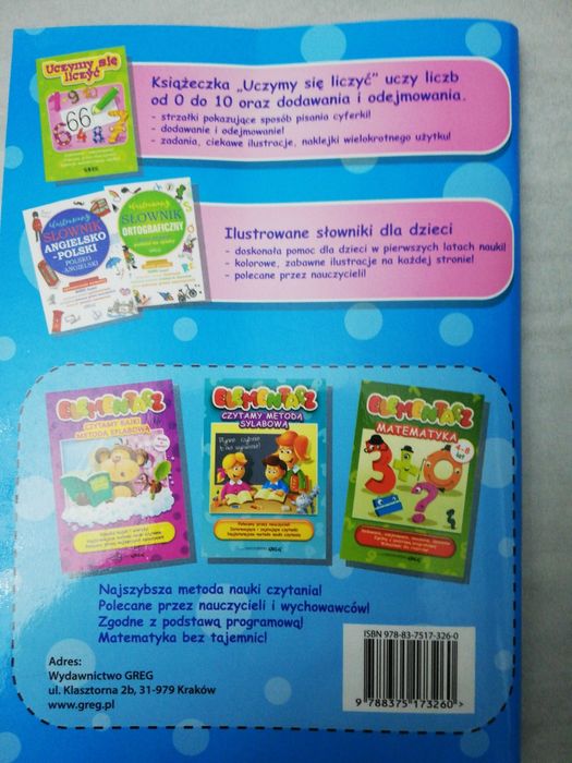 Książka do nauki pisania