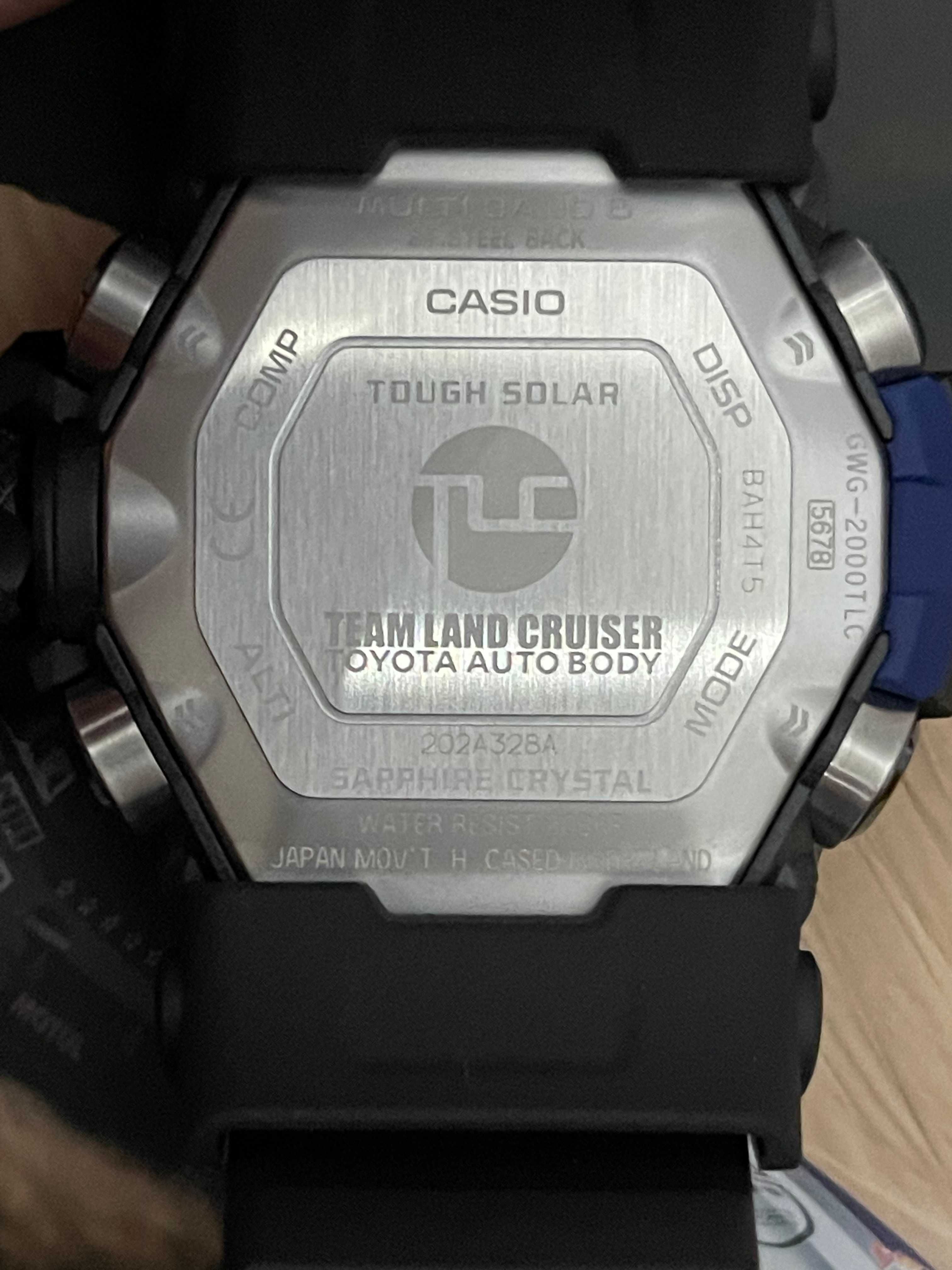 Relógio Casio G-Shock Mudmaster GWG-2000TLC-1AER Edição Limitada