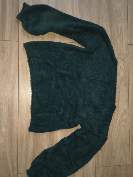 Ciemno zielony sweter