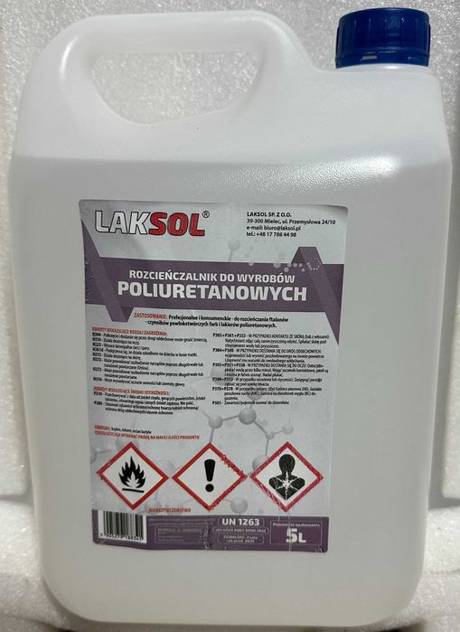 Розчинник поліуретановий 5 л. Laksol